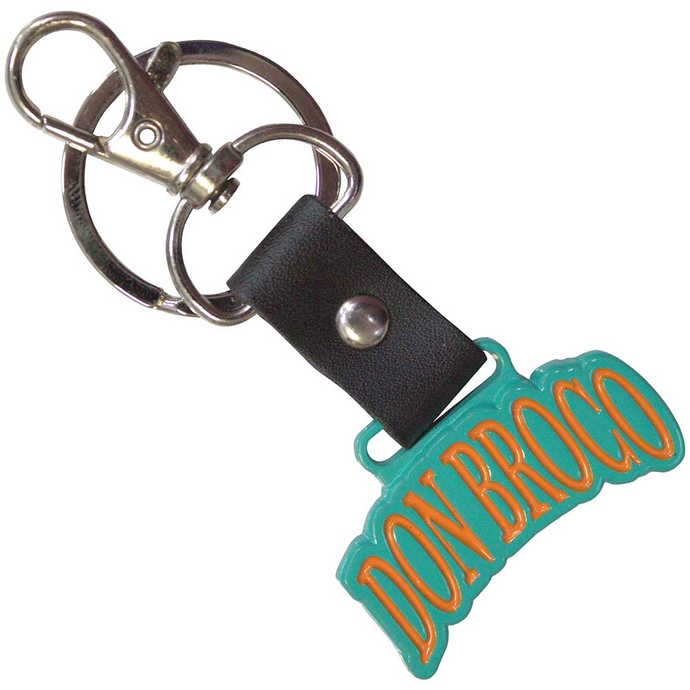 Don Broco - Orange Logo Sleutelhanger - Groen/Oranje